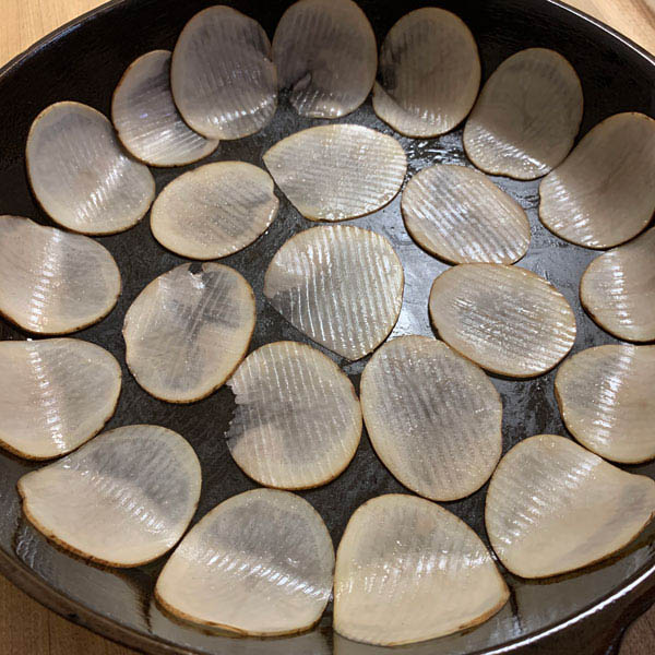 Oven Baked Potato Chips