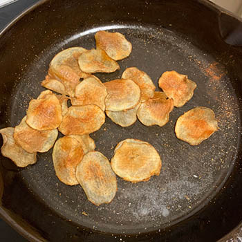 Oven Baked Potato Chips