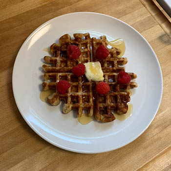 Light & Fluffy Sourdough Waffles