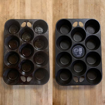 Unmarked Wagner Muffin Pan