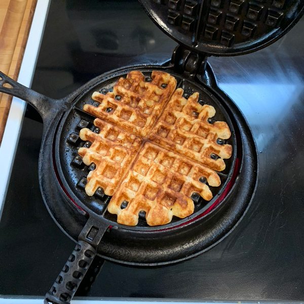 Sourdough Starter waffles